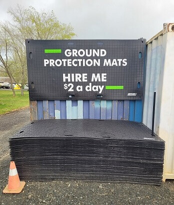 New from Erosion Control – Ground Protection Mats for Hire or Sale